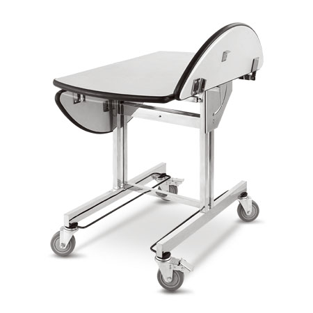 foldable room service trolley carrinho de hotel com caixa quente