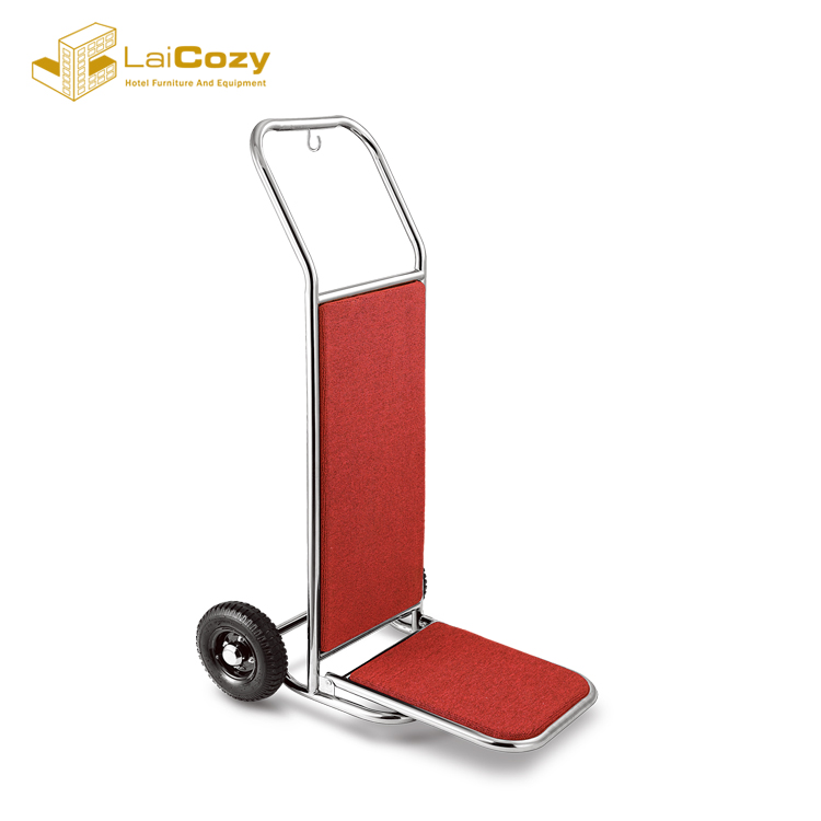 hotel mini hand truck Carrinho de mão de aço inoxidável 304