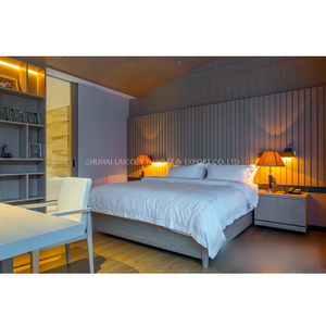 Terno de quarto de madeira Hotel Resort Villa Móveis para casa 