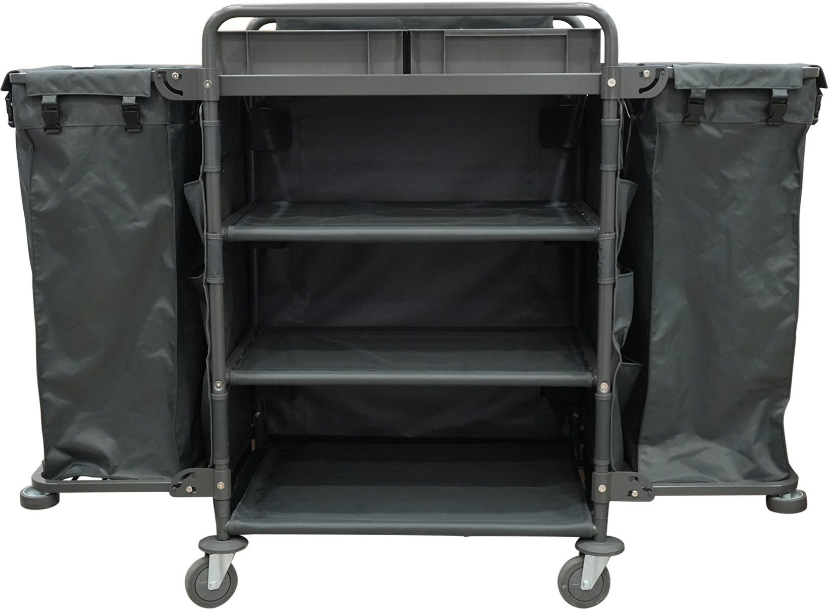 Carrinho de limpeza em tecido