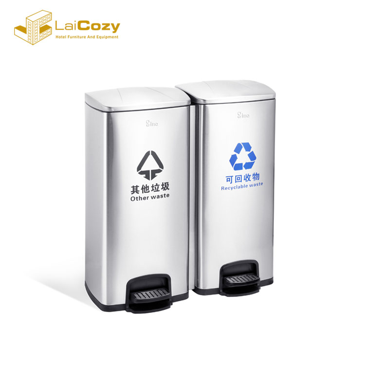 cozinha de lixeiras internas