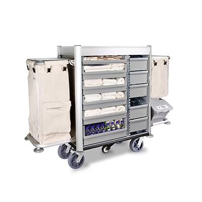 Para que serve um carrinho de limpeza?