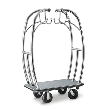 carrinho de bagageiro com rodas