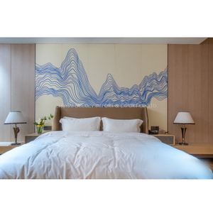 Mobília de quarto de projeto de villa de hotel resort de luxo