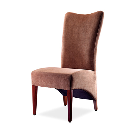 cadeira de ferro de jantar de design moderno