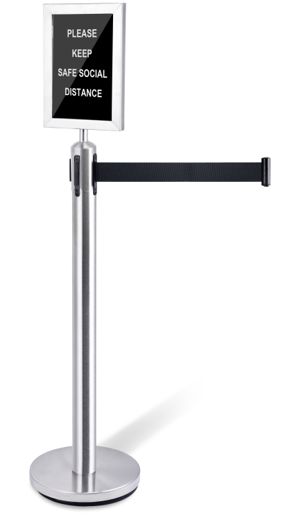 barreira de cinto retr&aacute;til