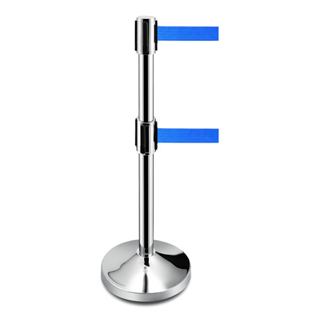  posto de fila retr&aacute;til do aeroporto