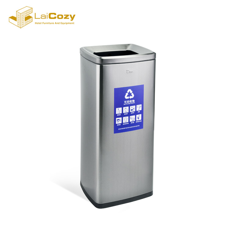 caixotes de lixo internos de a&ccedil;o stainess