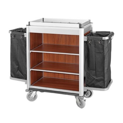 Carrinhos de limpeza de alumínio para hotel